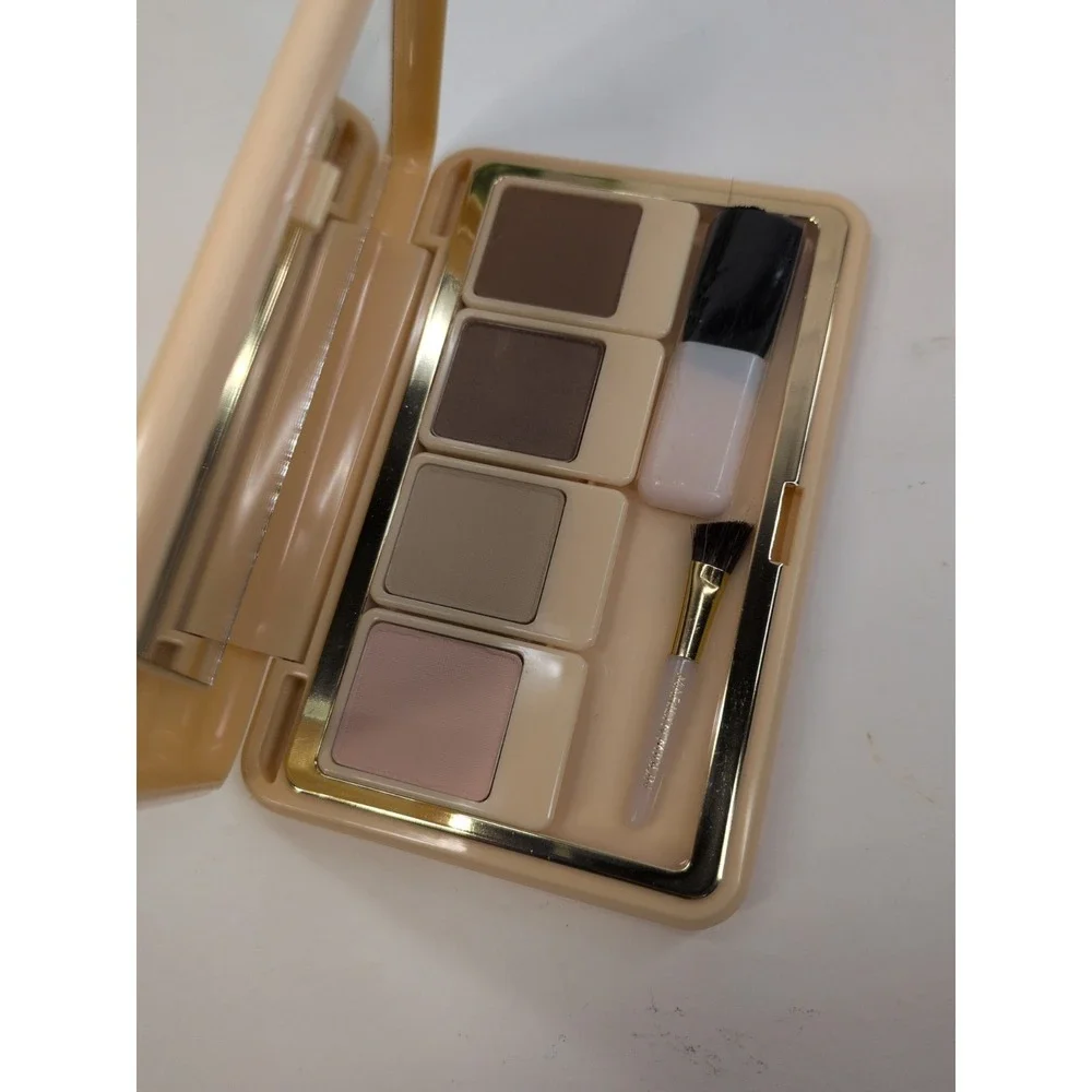 VNTG NEW!🥰Marilyn Miglin EYESHADOW Palette Applicator‎ Brush Compact MakeUp